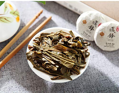 Pu-Erh Cake Tee China Yunnan Authentischer Mini-Serie Tragbar Pu'er Raw Tuocha 64 Gramm – Bild 7