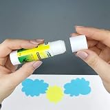 D.RECT Glue Stick 15g PVA Adhesive for Craft Scrapbooking Pack of 12 view 3