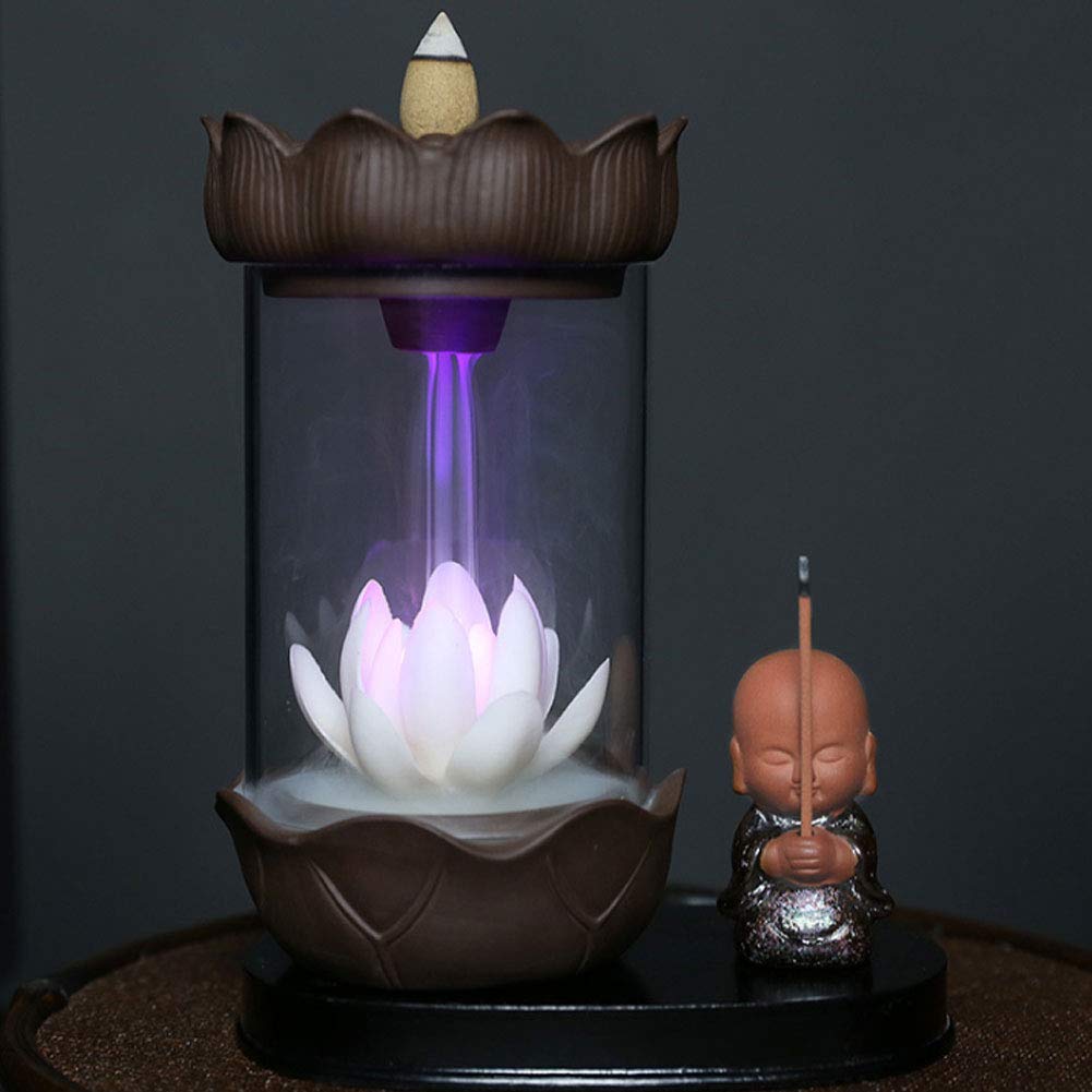 Waterfall Incense BurnerBackflow Incense Burner Buddhist Supplies