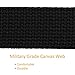 Thomas Bates Cargo Cotton Military Web Belt (Black)