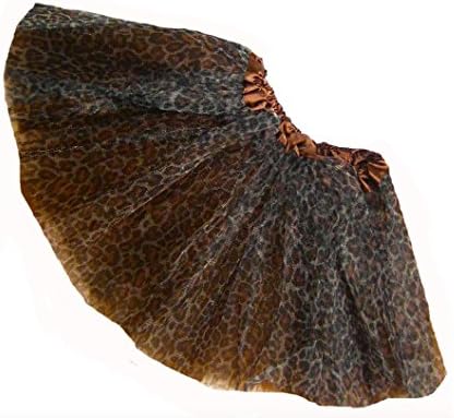 Southern Wrag Company LITTLE GIRLS TUTU - SHORT - BABY to 6X (BABY: 8In Long, CHEETAH)