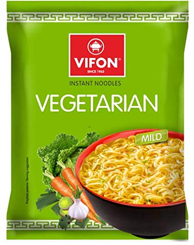 VIFON Vegetarian Instant Noodles - Mild 70G (Pack of 12)