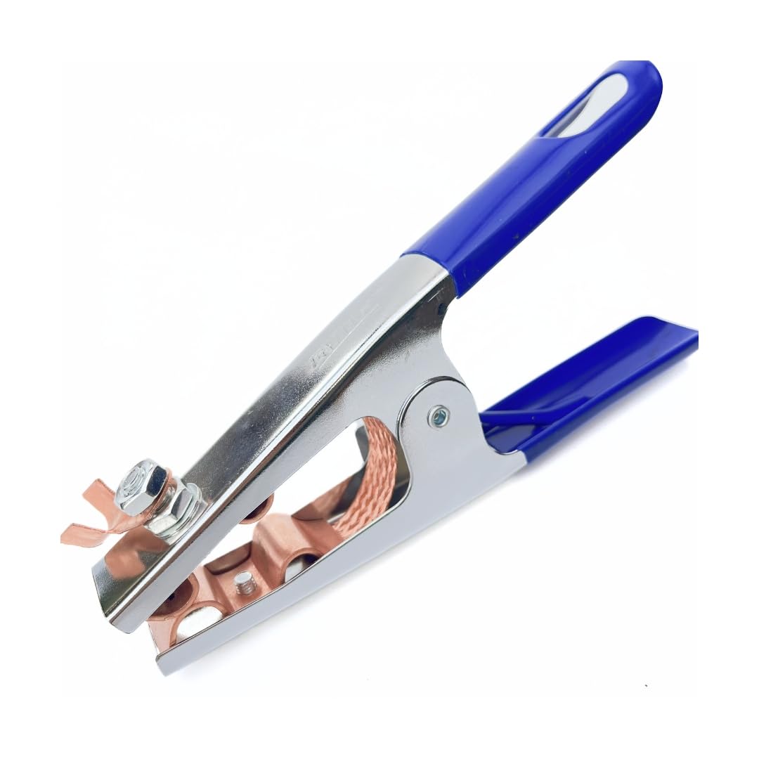 TimelyDu Welding Ground Clamp, Ground clamp for Welder Suitable for MIG MMA TIG ARC Plasma Welder (Large