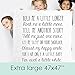 Ocean Drop Designs Muslin Swaddle Blankets - Baby Gifts for Boys & Girls - Gender Neutral Christian Newborn Gifts