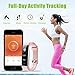 Letsfit Fitness Tracker HR, Heart Rate Monitor Watch, IP67 Waterproof Pedometer Watch, Sleep Monitor, Step Counter Tracker, Slim Activity Tracker for Women Men Kids