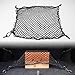 Car Universal Rear Trunk Network Cargo Storage Organizer with 4 Hook for Jeep SUV (32.2''x18.5'')