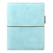 Filofax 2018 Domino Soft Organizer, Pocket (4.75 x 3.25), Soft Pale Blue, Planner with to do and Contacts Refills, Indexes and notepaper (C022582-18)