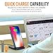 Wireless Charger, Alpatronix CX200 10W Qi-Certified Charging Stand Compatible for (7.5W) iPhone 11/11 Pro/Max/XS Max/XR/XS/8 Plus (10W) Galaxy S10+/S9+/S8+/Note 8,9 with QC 3.0 Wall Adapter (Black)