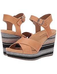 Lucky Brand Yarosan sandalias de cuña para mujer
