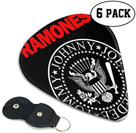 Caixia666 Ramones Band Logo Guitar Picks 6/Pack Set .71mm
