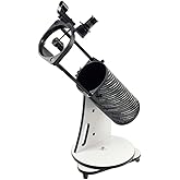 Sky-Watcher Sky-Watcher Heritage 130mm Tabletop Dobsonian 5-inch Aperture Telescope &ndash; Innovative Collapsible Design &ndash; Easy to Use, Perfect for Beginners, Black/White (S11705)