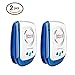 I-pure items Pest Control Ultrasonic Repellent- Electronic Plug In Pest Repeller- Pack of 2 Repels Mice, Rats, Roaches, Spiders, Other Insects,Non-toxic Environment-friendly, Humans & Pets Safe