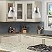 It's Exciting Lighting Glass Light-Silver Chrome Pendant, Original Nickel