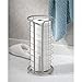 iDesign 27160 Forma Metal Free Standing Toilet Paper Tissue Holder, Roll Reserve Canister for Kids', Guest, Master, Office Bathroom, 7