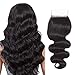 10A Human Hair Body Wave Unprocessed Virgin Free Part Brazilian Body Wave Lace Natural Color (8Inch)