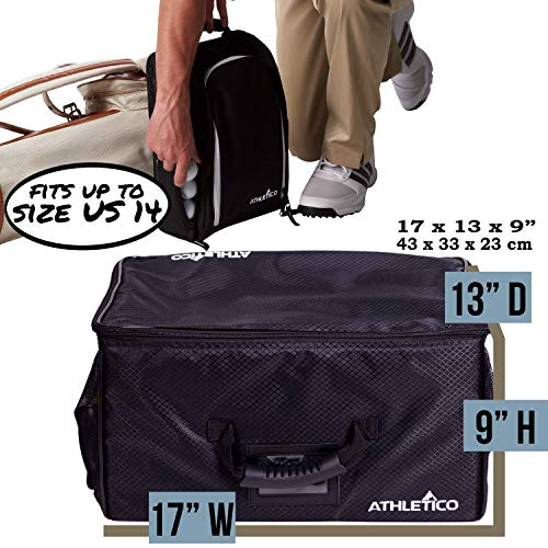 Athletico Golf Trunk Organizer + Shoe Bag (Black) Pricepulse