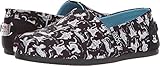 Skechers BOBS Women's Bobs Plush-Yoga Cat Ballet Flat, Black, 7 M US