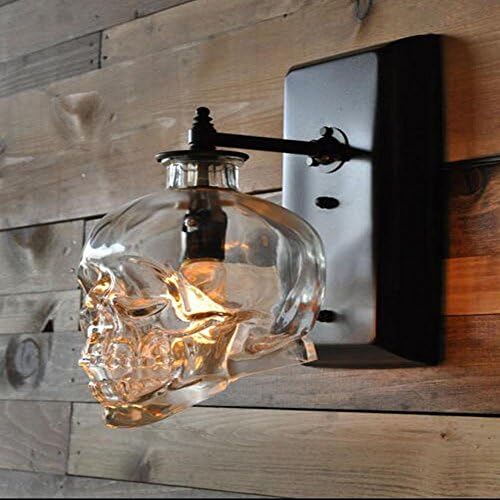 DMMSS Modern Bedroom Living Room Outdoor Skull Wall Lamp