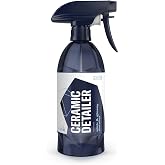 GYEON Ceramic Detailer Super Slick Gloss Enhancer for Coatings 500ml | SiO2 detail spray boosts gloss and water beading on ceramic-coated vehicles between washes to maintain coating performance.