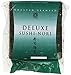 Nagai Deluxe Sushi Nori Full Sheet 50 Count + Wel Pac Sushimaki SU BAMBOO MAT 9.5X9.5 by Nagai Nori