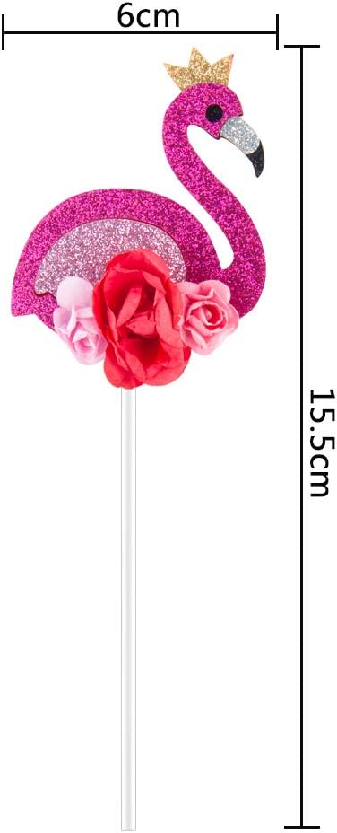Fete Prenatale Lot De 10 Decorations De Gateau Flamant Rose 3d Pour Decoration De Cupcakes Couleurs Paillettes Decoration De Gateau Pour Fete Danniversaire Mariage Cuisine Maison Patisserie Dwteam In