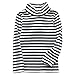 JWWN Little Boys Girls Turtleneck Thermal Tops Long Sleeve Striped Tee Winter Baselayer Warm Undershirt,12Months-7Yearsthumb 1