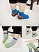 LUXEHOME (YR1603) Anti-Slip Grip Soles Cartoon Baby Socks,12 Pairs per Pack (M 1-3 Years)