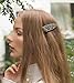 Leopard Print Fashion Hair Clips| Rhinestone Cheetah | Woman's Barrette Accessories | 90's Fashion Alligator Hairpins | Bobby Pins | Large & Small | Silver Gold Black | Pasador |