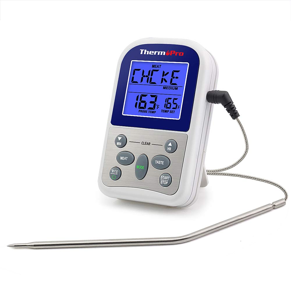 Horno Con Temperatura De Alarma Controlar La Cocci n De Los Alimentos ThermoPro TP 10S 