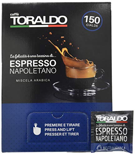 CAFFÈ TORALDO - MISCELA ARABICA - Box 150 PADS ESE44 7g