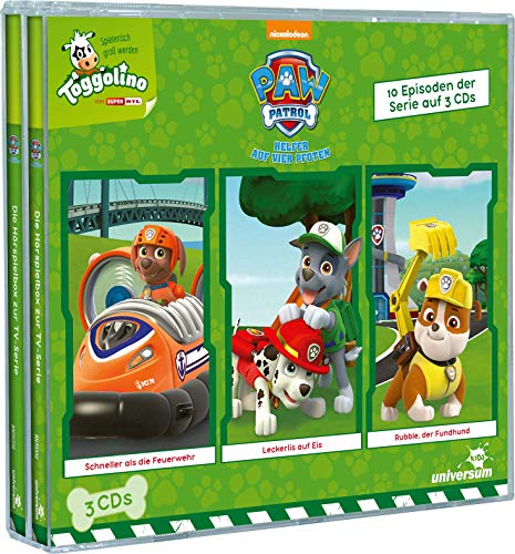Paw Patrol Hörspielbox 2: Zehn Episoden auf drei CDs – Bild 4