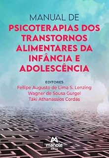 Livro Manual de psicoterapias dos transtornos alimentares da infância e adolescência