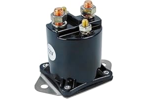 LLNSEAUTO 12V Gas Golf Cart Solenoid Relay 4 Terminal Starter Solenoid | Fit for Club Car DS & Precedent Gas 1984-up | OE Number 1012275 1013609 435-154 1117 LPL6003 240-20013