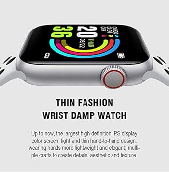 T55 Smart Watch Series 5 With Magnetic Charging Calling Function 2 Straps Black Edition Buy Online At Best Price In Uae Amazon Ae