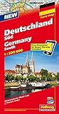 Southern Germany, Road Map by