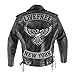 VEGASBEE New York Reflective Embroidered Iron-ON Patch Biker Jacket Rider Vest Bottom Rocker 12