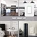 Smart Switch, Smart WiFi Light Switch Google Assistant IFTTT Compatible, Single-Pole Only, Netural Wire Required