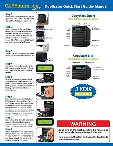 Copystars Blu-Ray-dvd-duplicator-tower USB to ISO 1 TB hard drive 4 BDXL burner-drive CD DVD copier