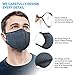 ANALAN Dust Mask Anti Air Pollution Mask Washable Reusable Mouth Masks for Allergies Smoke Pollen with 7Pcs Mask Filter