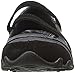 Skechers Women's Bikers-Ripples Mary Jane Flat, Black Knit, 8.5 M US