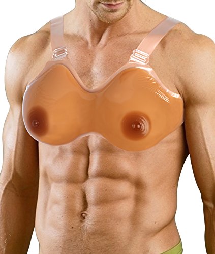 Sotica silicone breast forms lifelike false boobs fake breast wit…