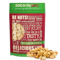 Sincerely Nuts Gourmet Macadamia Nuts Salted & Oil