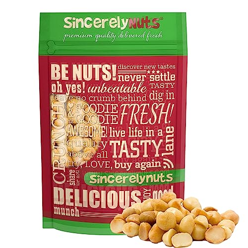 Sincerely Nuts Gourmet Macadamia Nuts Salted & Oil