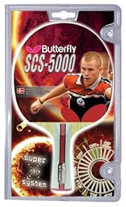 Amazon.com : Butterfly SCS-5000 Shakehand Racket : Table