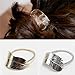 ERAWAN 2 x Fashion Women Lady Leaf Hair Band Rope Headband Elastic Ponytail Holder EW sakcharn