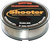 Sunline Fluorocarbon New Shooter Fishing Line, 8-Pound Test/100m, Natural Clear