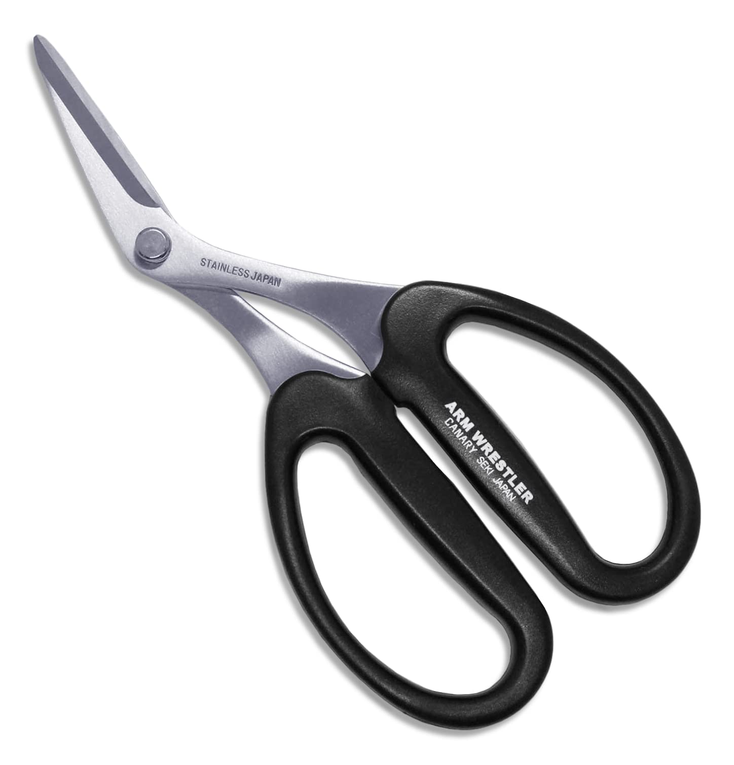 Canary Powerful Heavy Duty Industrial Scissors for Crafting, Gardening, DIY Tool (Arm Wrestler Bent Blade) — image 1