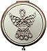 Fei Gifts Angel Compact Mirror, Grey