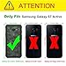 J&D Case Compatible for Galaxy S7 Active Case, Drop Protection Slim Cushion Shockproof Protective TPU Slim Case for Samsung Galaxy S7 Active Bumper Case, Not for Galaxy S7 / S7 Edge, Black