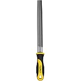 TARIST 8 inch Half Round Metal File, Professional Carbon Steel File, Tool Sharpener for Professionals and DIY